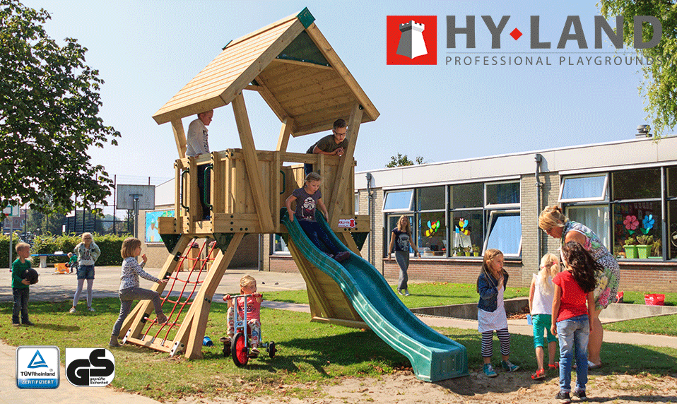 Hy-land commercial climbing frame